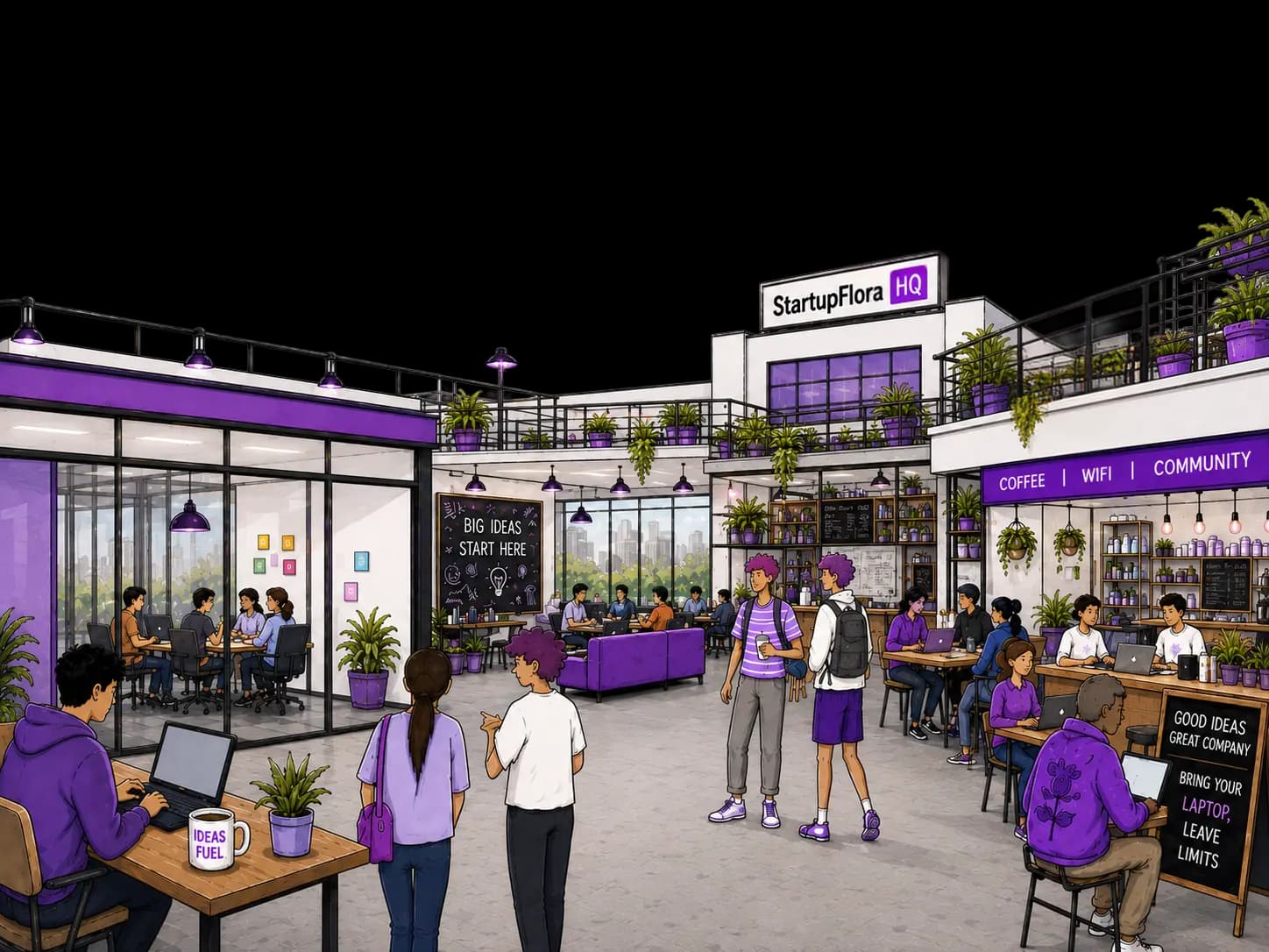StartupFlora founder community office space