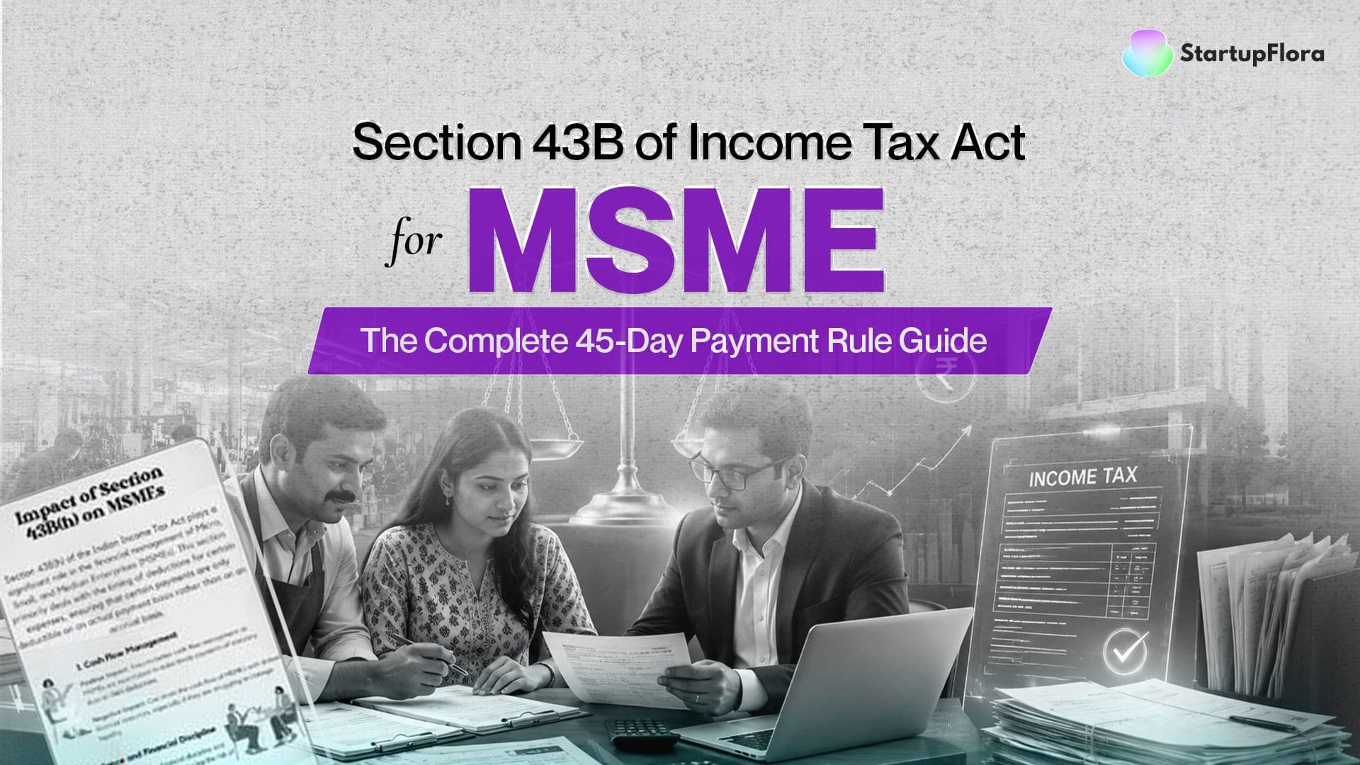 Section 43B of Income Tax Act for MSME: