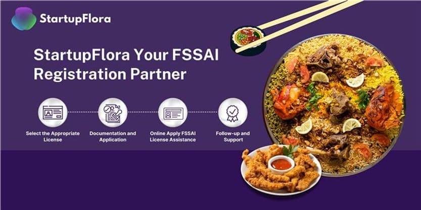 StartupFlora: Your FSSAI Registration Partner